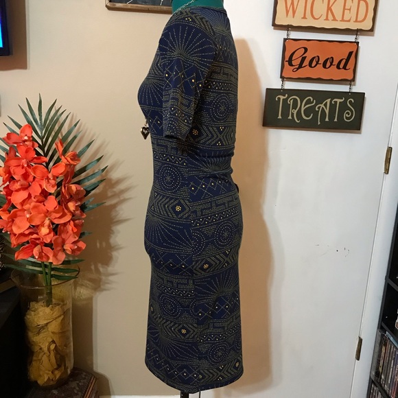 LuLaRoe Julia dress - Picture 4 of 8